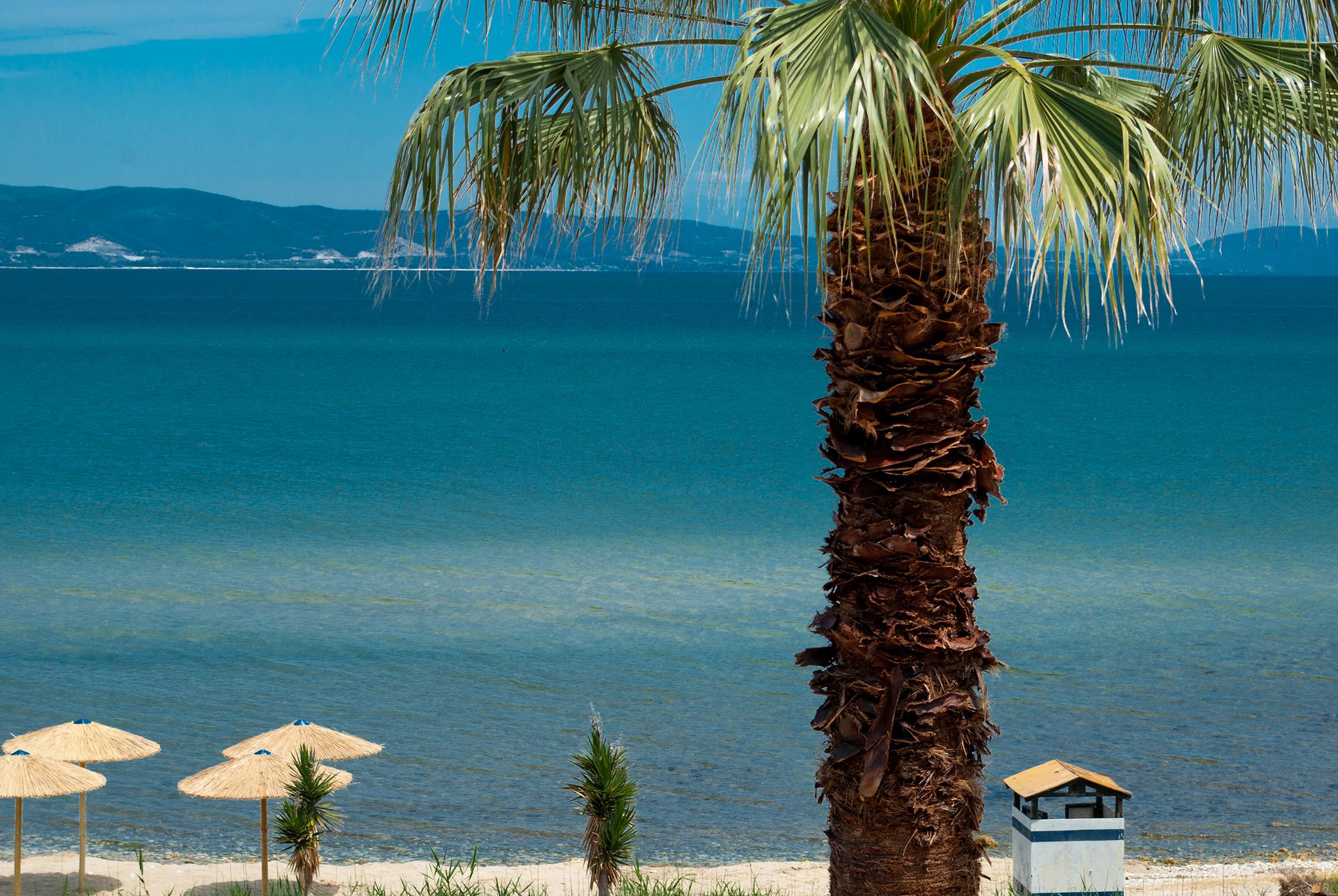 Calma Beach Hotel Stavros (Thessaloniki) Exterior foto
