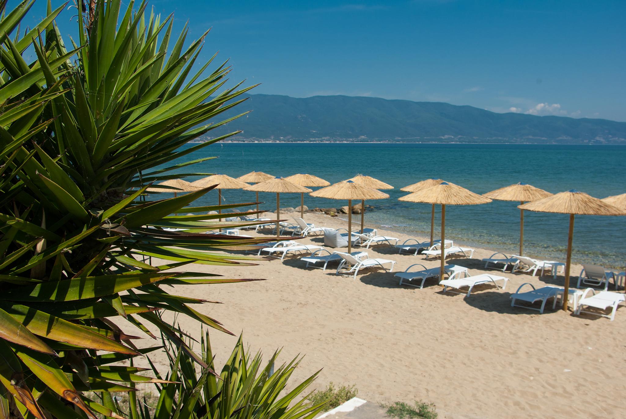 Calma Beach Hotel Stavros (Thessaloniki) Exterior foto