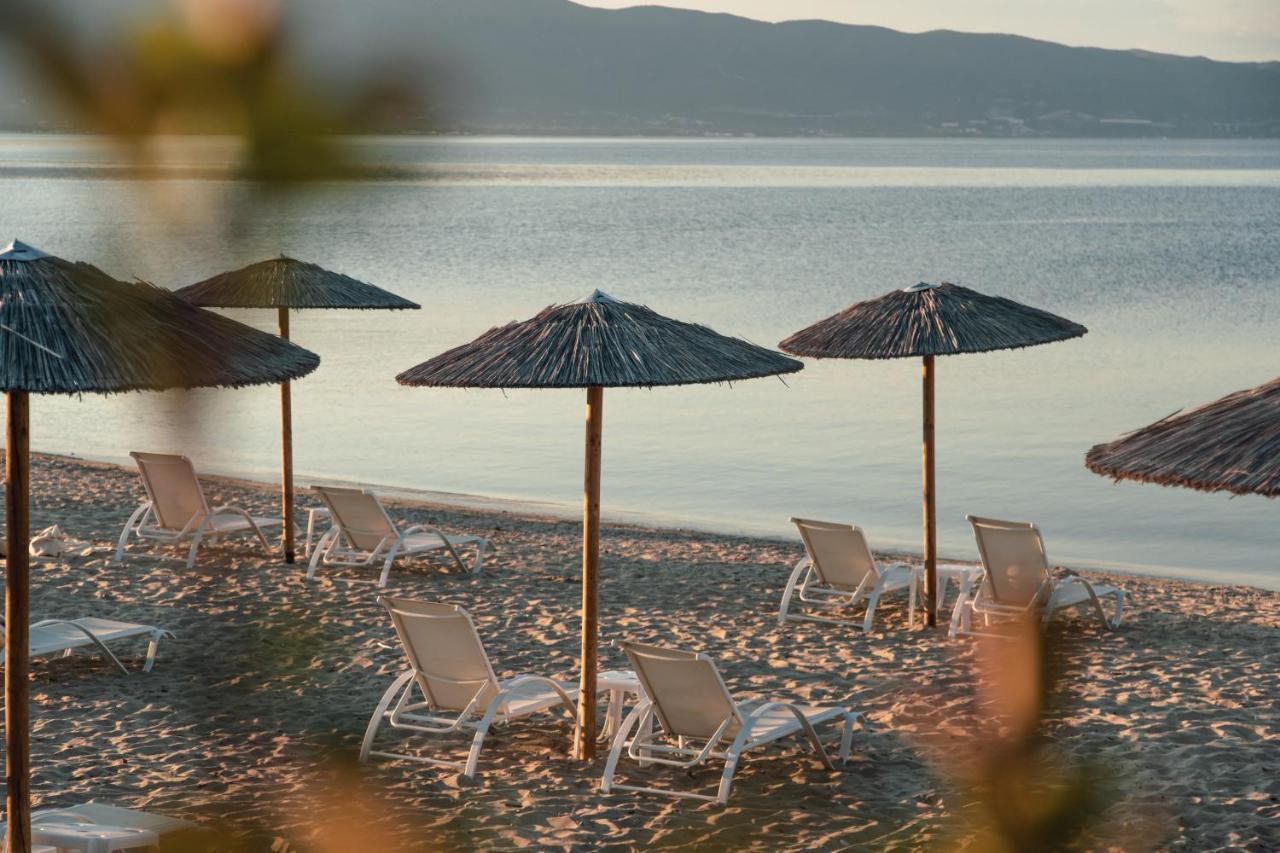 Calma Beach Hotel Stavros (Thessaloniki) Exterior foto
