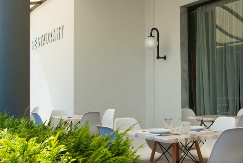 Calma Beach Hotel Stavros (Thessaloniki) Exterior foto