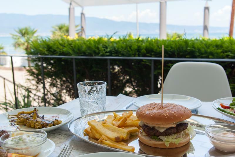 Calma Beach Hotel Stavros (Thessaloniki) Exterior foto