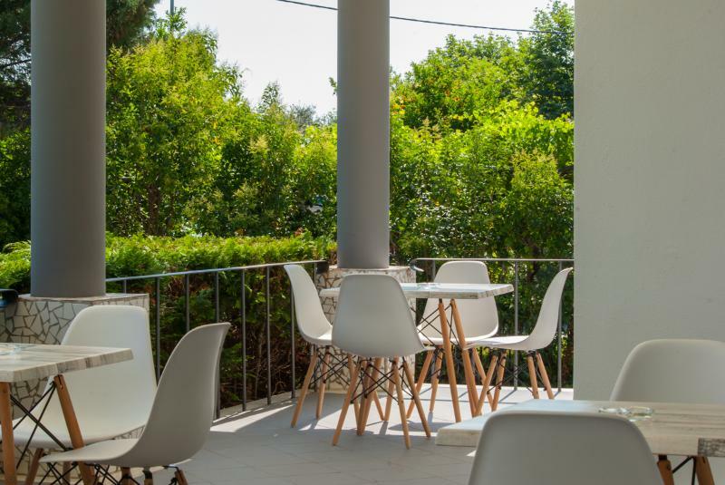 Calma Beach Hotel Stavros (Thessaloniki) Exterior foto